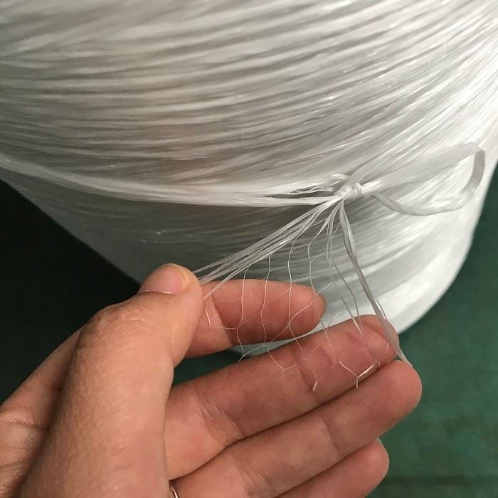10000dtex PP Fibrillated Yarn For Ropes
